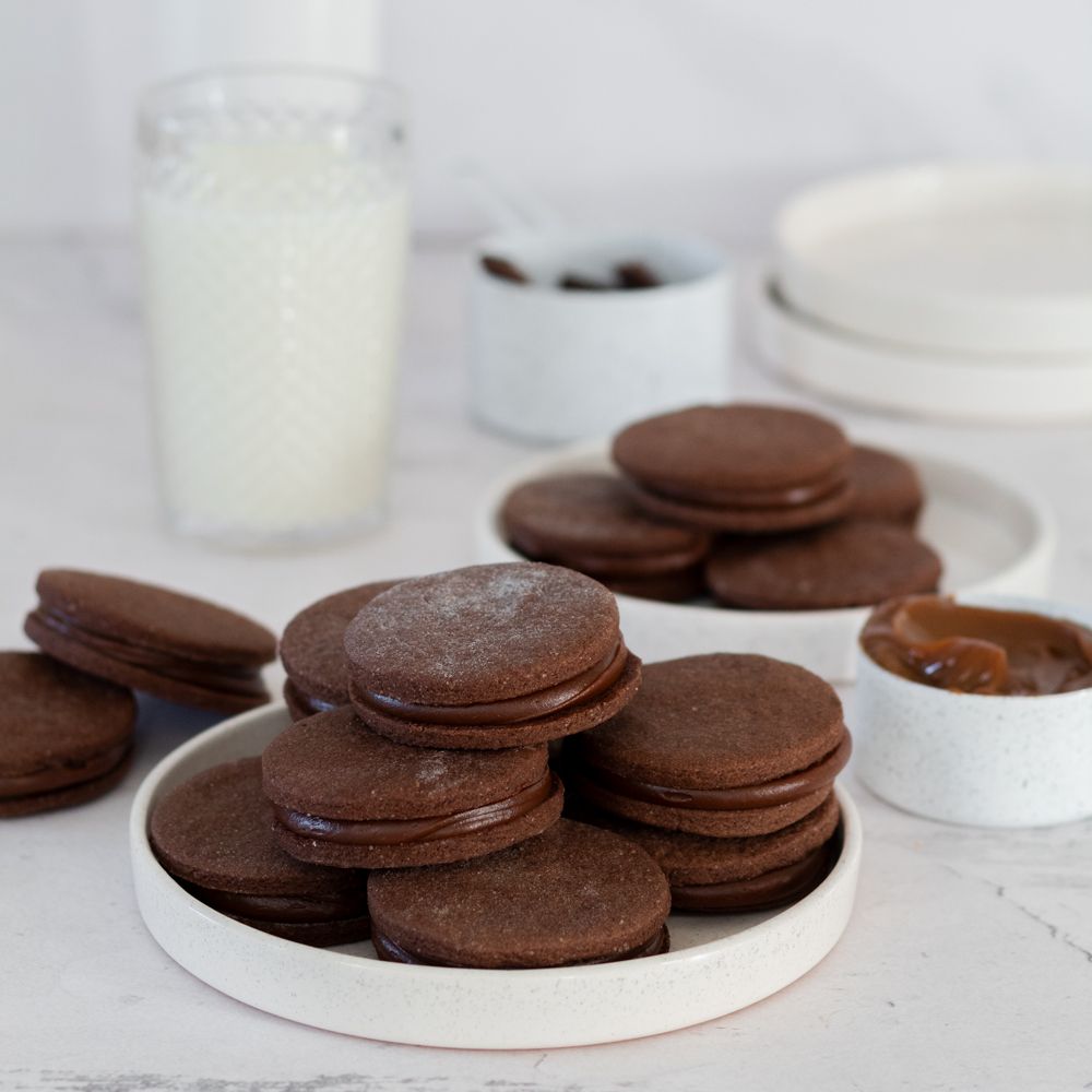 Receta de alfajores de masa sablée