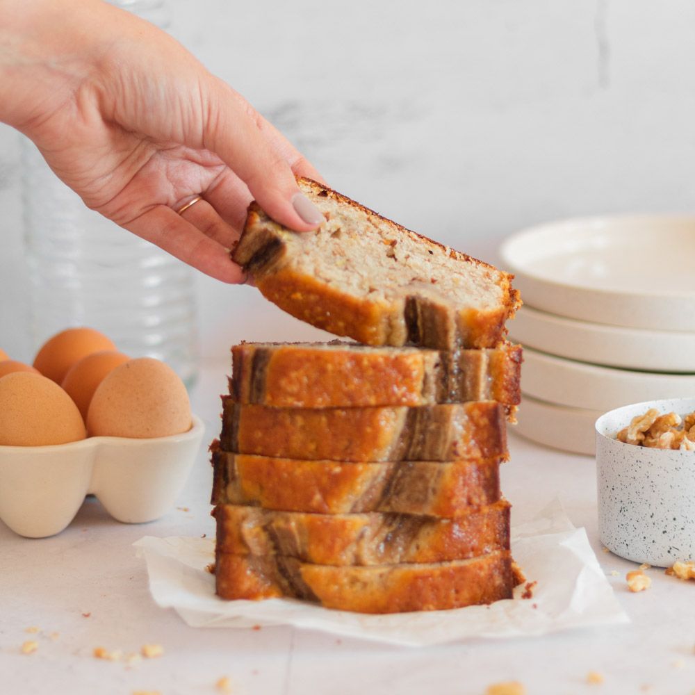 Whole wheat banana bread