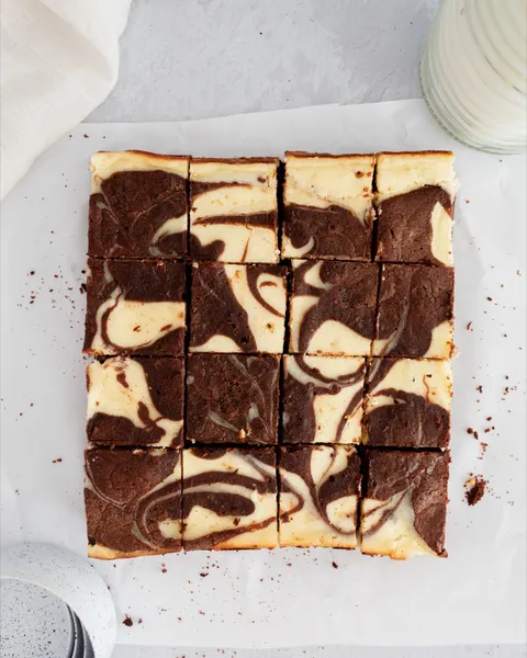 Brownie dulce de leche cheescake