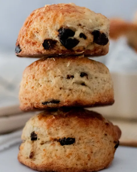 Receta de scones de queso e higo