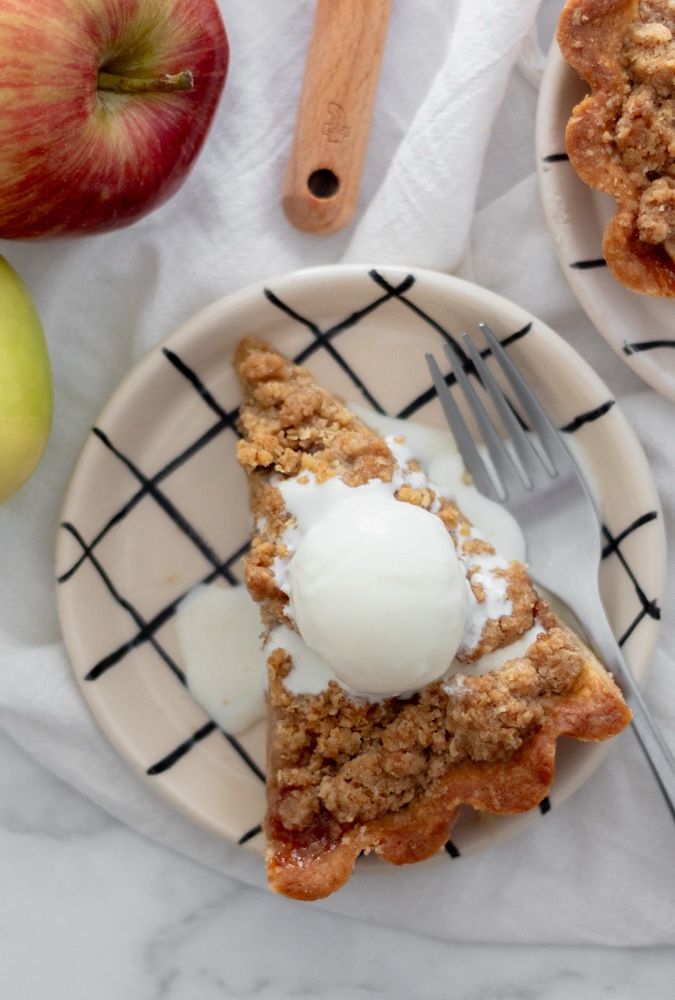 Tarta de manzana facil de preparar