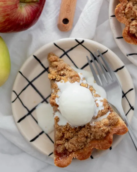 Tarta de manzana facil de preparar