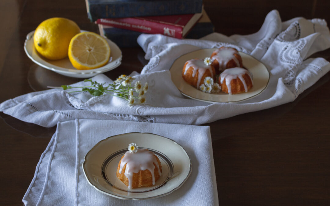 Mini bundts de limón