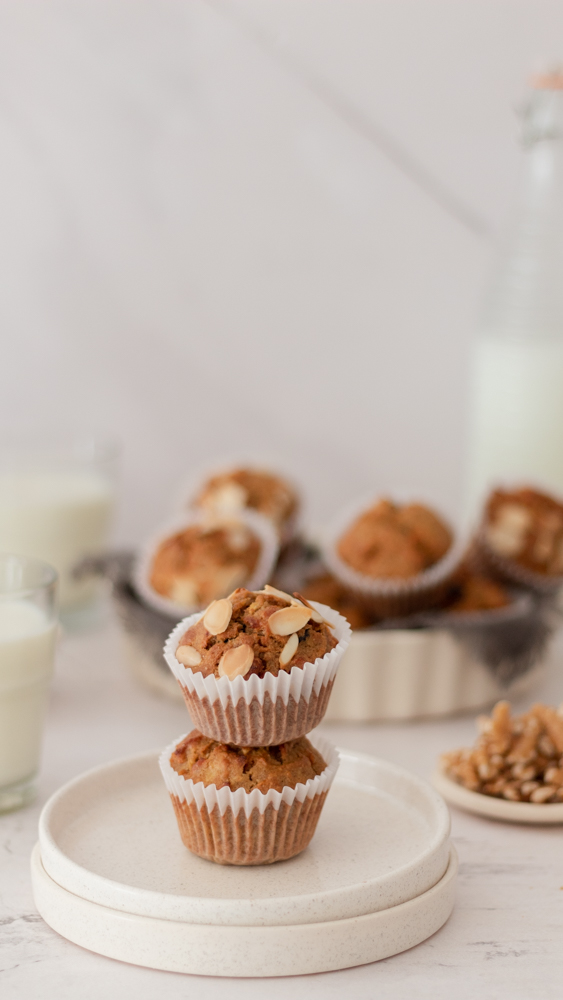 budin integral de limón y arándanos