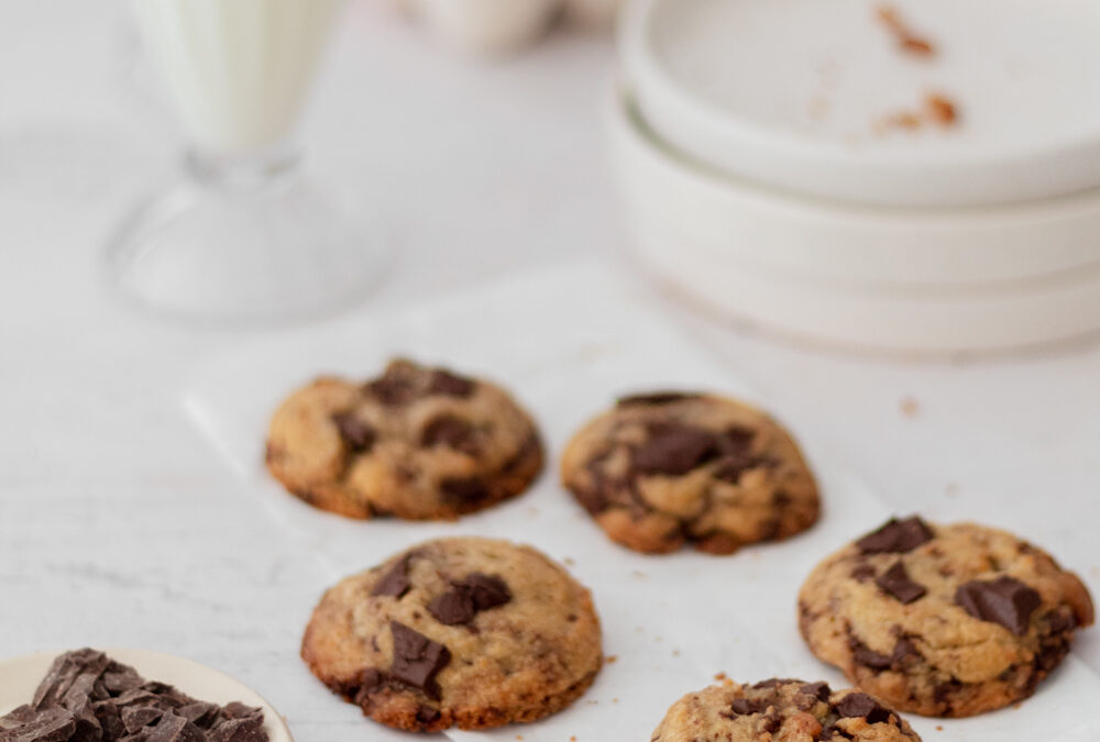 Receta de cookies con chocolate